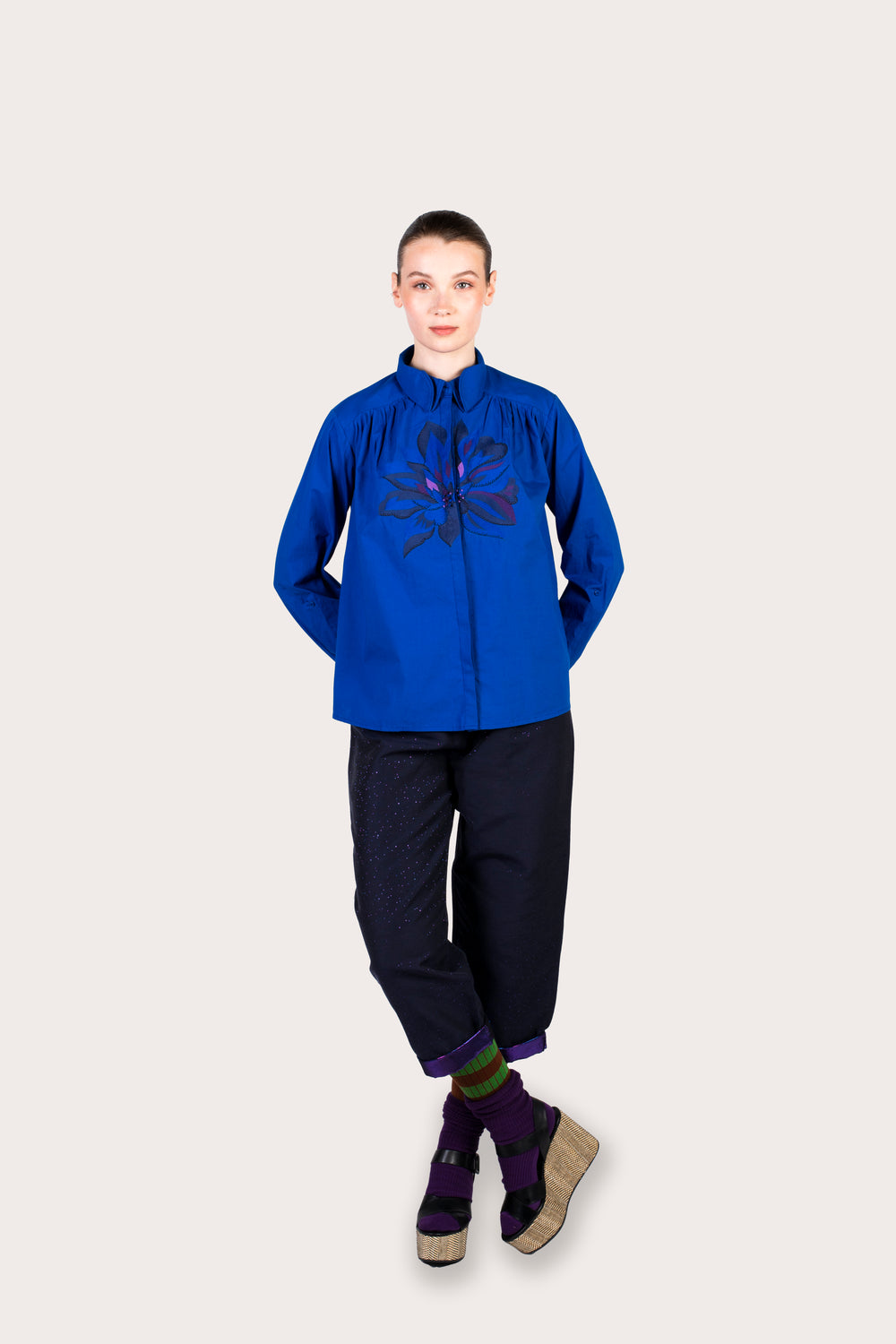 Chemise Hila Indigo