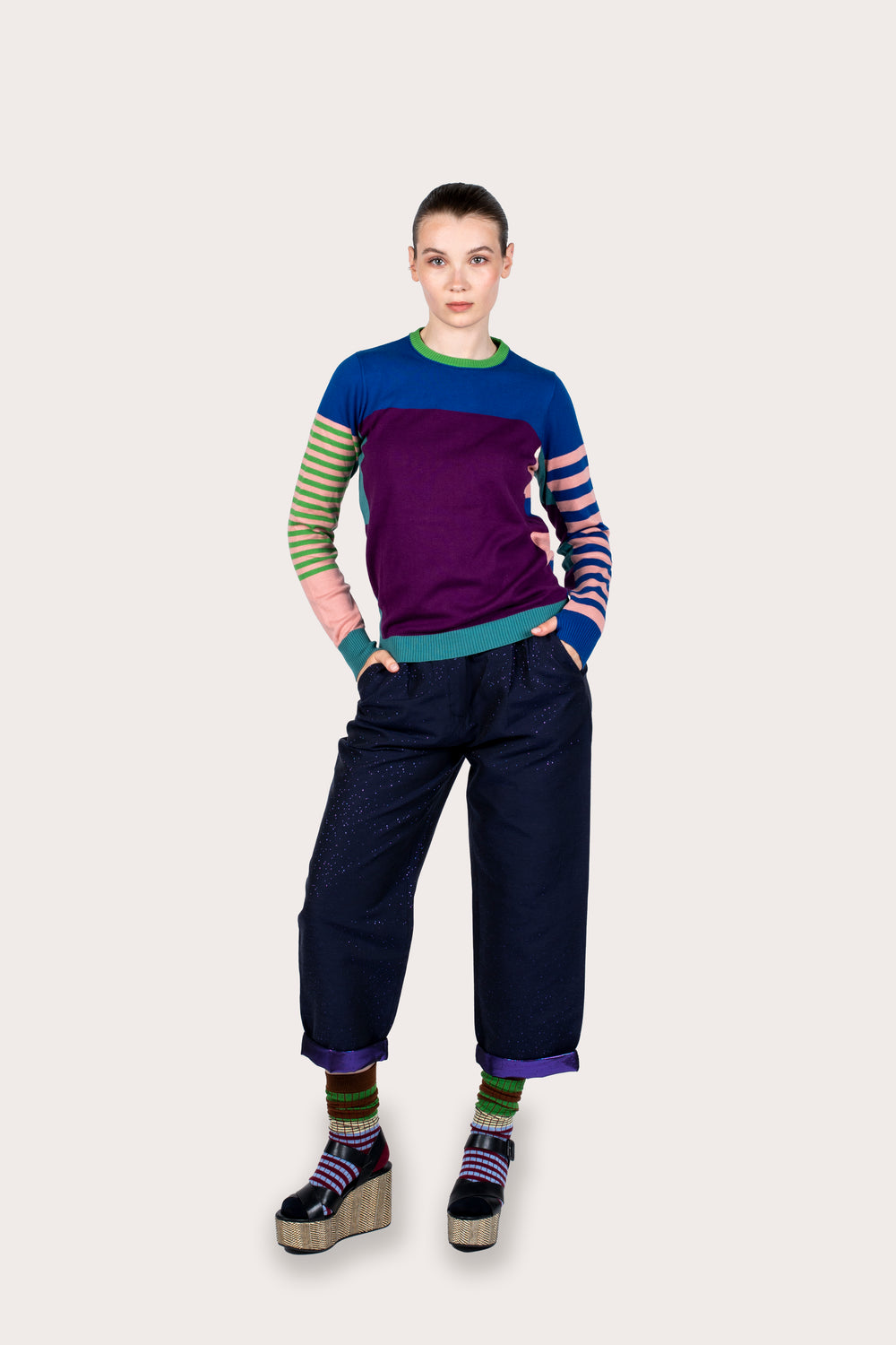 Celine Blue Sweater