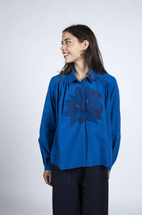 Chemise Hila Indigo