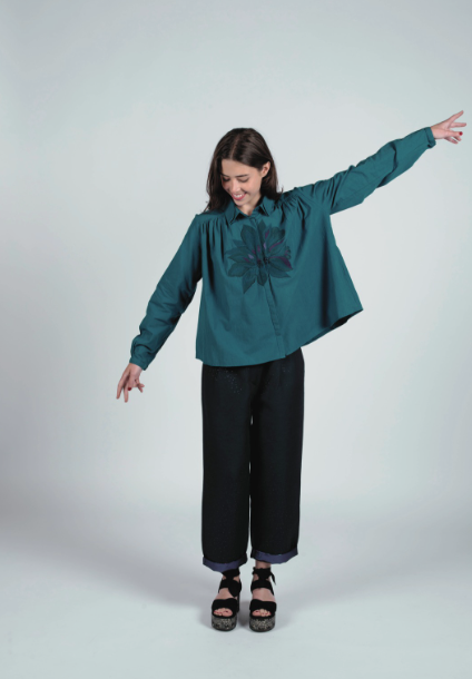 Chemise Hila Green