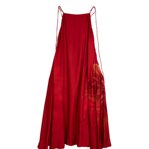 robe longue fluide en viscose certifié FSC made in France