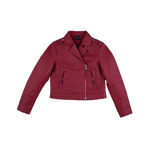 Perfecto rouge en fibre de feuille d'anans Pinatex B corp