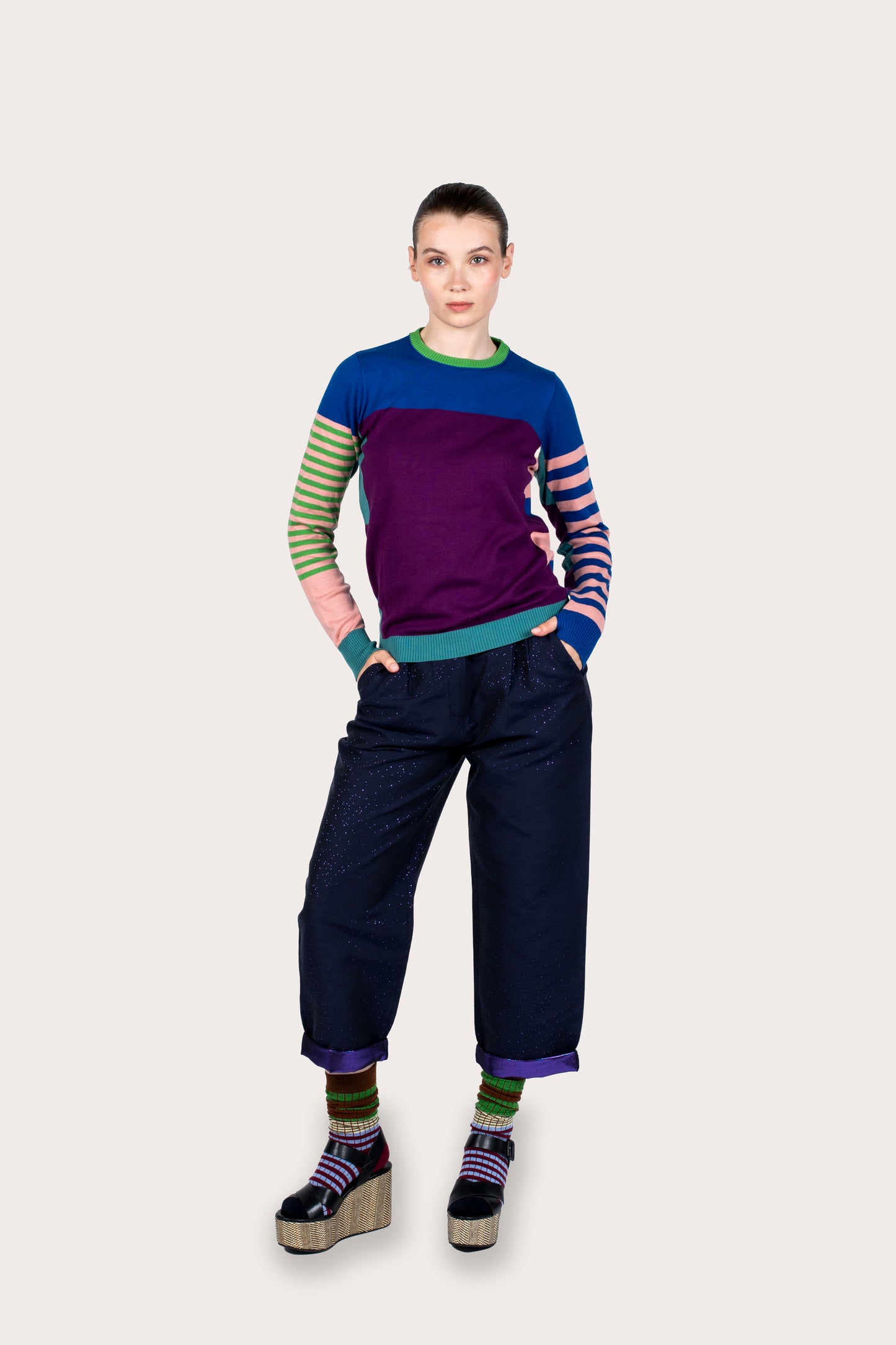 Celine Blue Sweater
