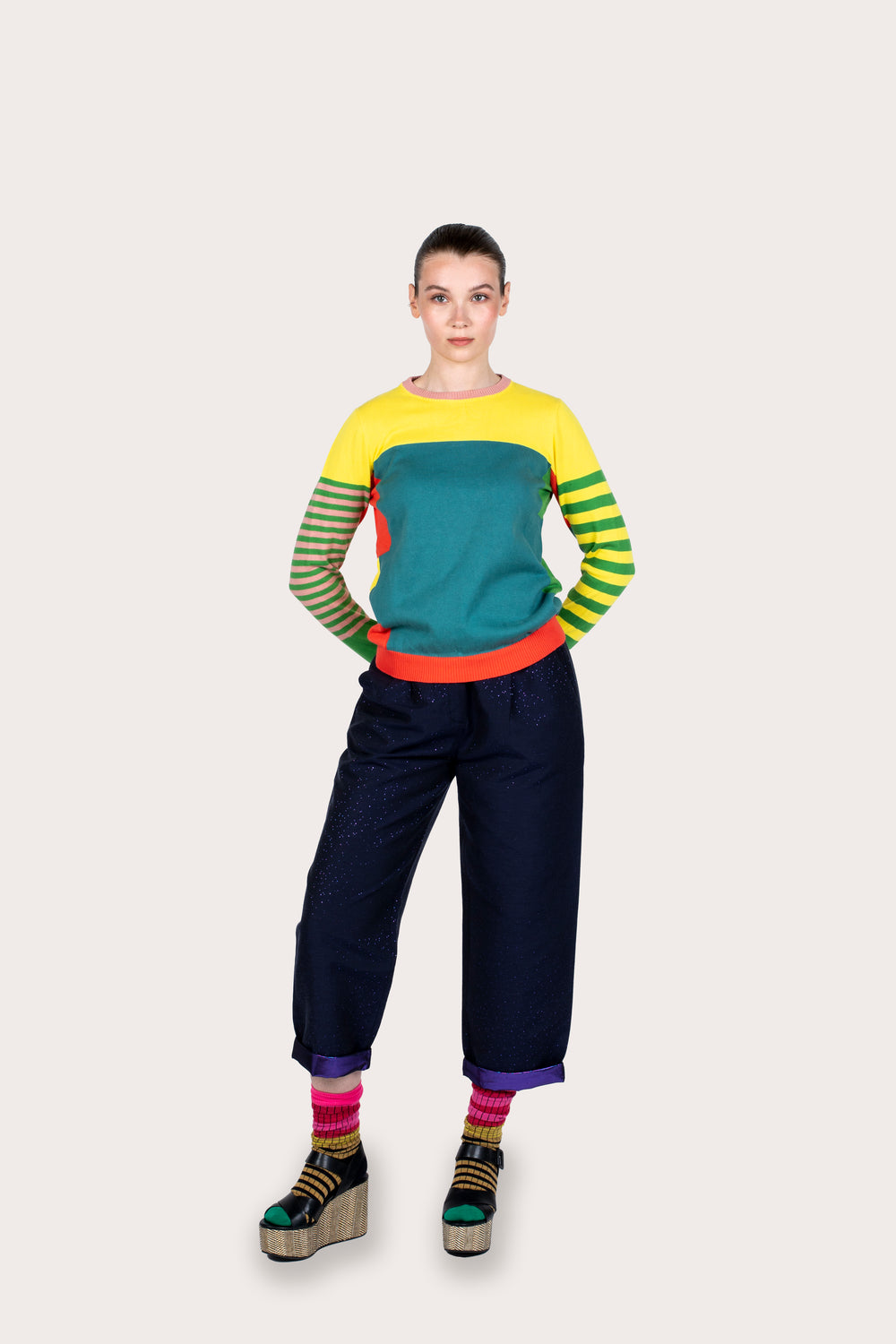 Céline Yellow Sweater