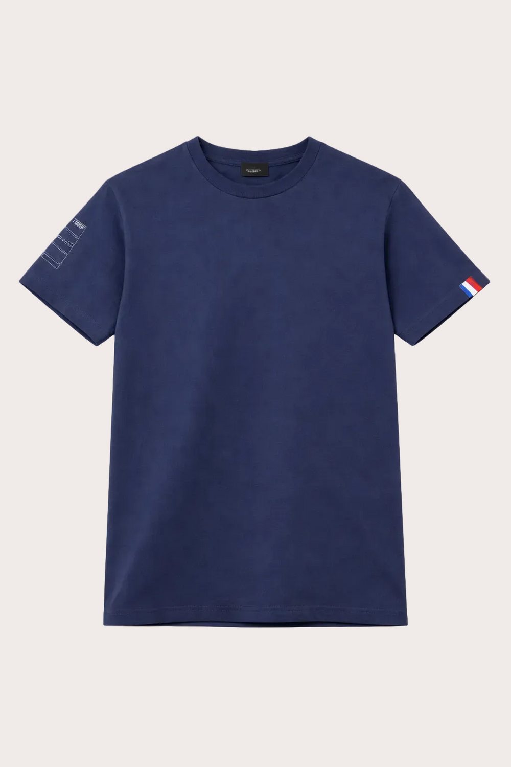 T-shirt Vague Bleu