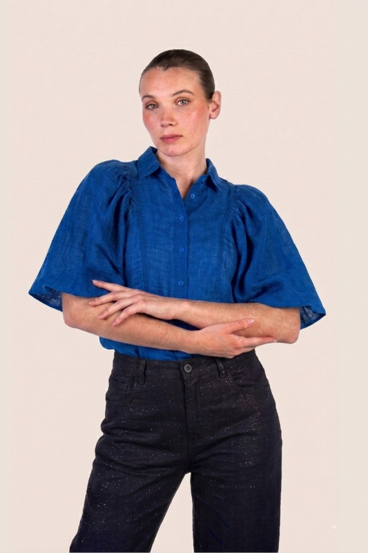 Blouse Juliette Bleue