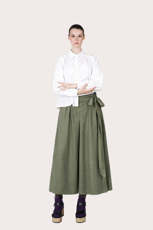 La Jupe-Culotte zen en coton upcyclé est made in France