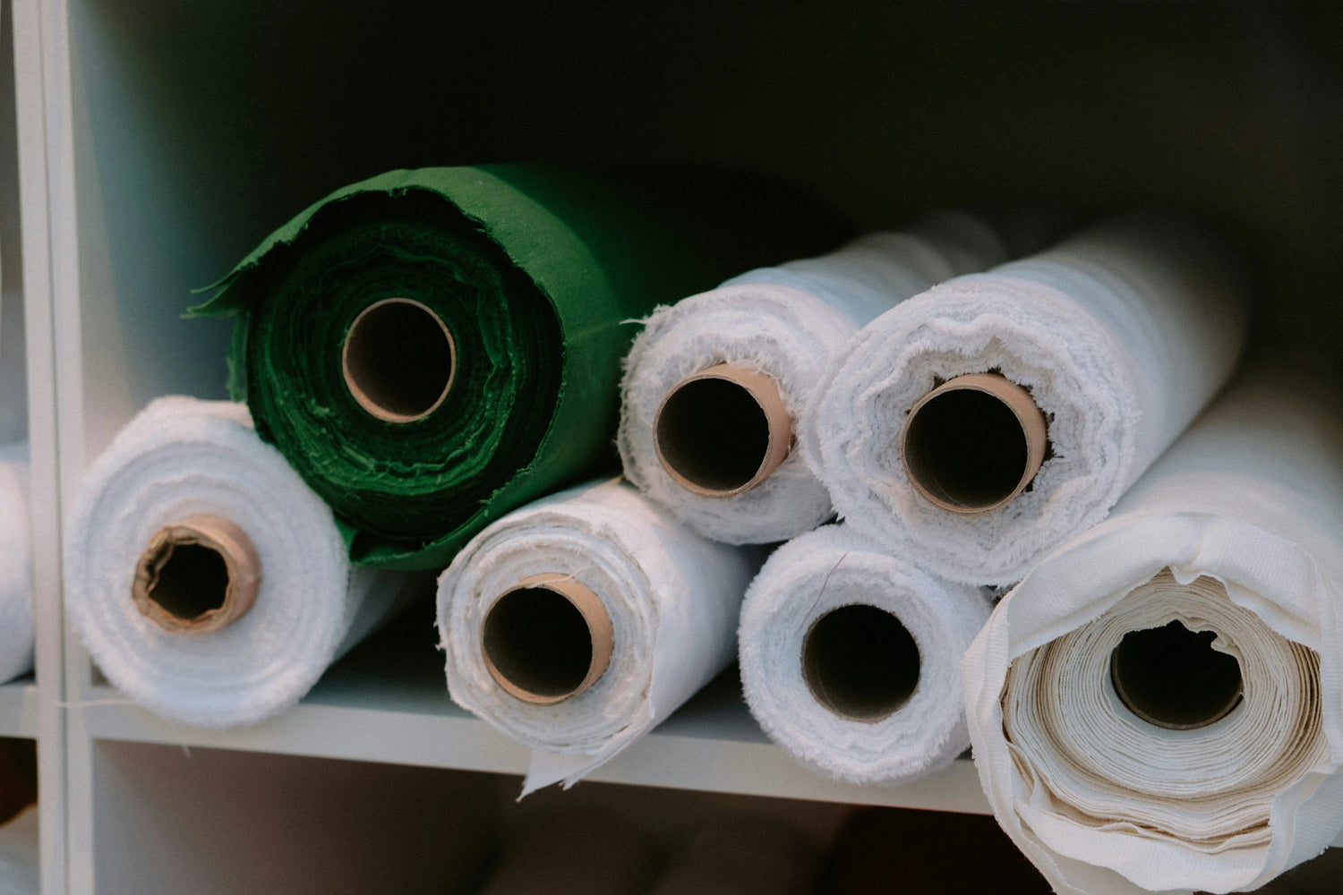 rouleaux polyester recyclés vêtements